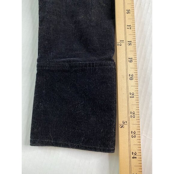 JKLA Womens Black Corduroy Pointed Collar Jacket Size S Outdoor Hiking Grunge - Picture 11 of 11